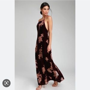 NWT Red Velvet Band of Gypsies Dress